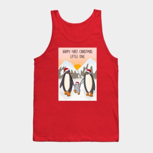 PENGUIN FIRST CHRISTMAS LITTLE ONE Tank Top